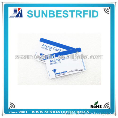 13.56MHz RFID S50 1K Contactless Card Factory Supply